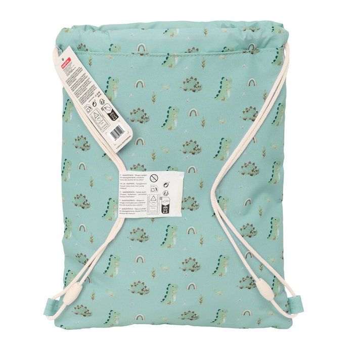Sac à dos serré par des ficelles Safta Dinos 26 x 34 x 1 cm