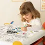 Smoby Recharge de Dessins Pat' Patrouille pour Table Créative Kid - 10 Feuilles de Coloriage Grand Format 51x51 cm