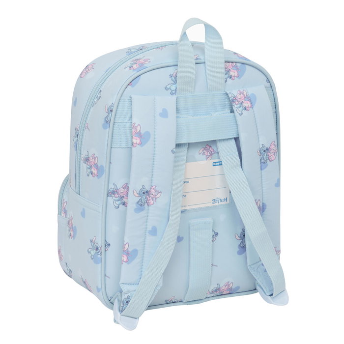 Cartable Lilo & Stitch Bleu clair 22 x 27 x 10 cm