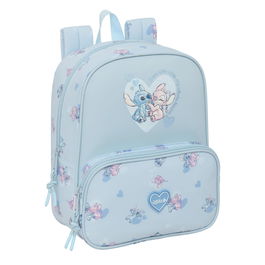 Cartable Lilo & Stitch Bleu clair 22 x 27 x 10 cm
