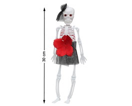 Atosa Esqueleto Colgante Catrina 30cm pour décoration Halloween