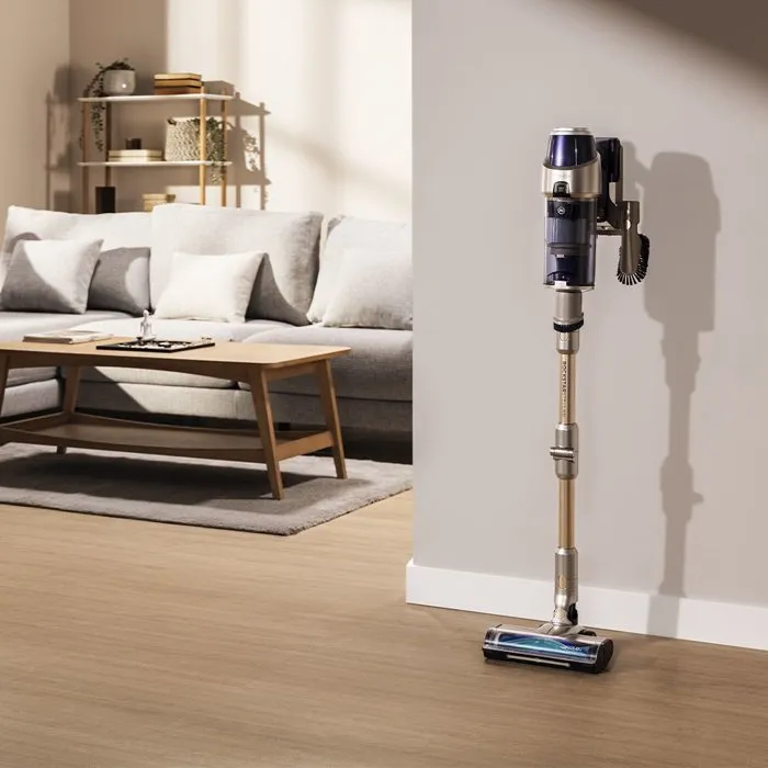 Cecotec Conga Rockstar RX90 AI AquaPet Flex - Aspirateur balai 350 AW, 100 min d'autonomie, 180 m², Or
