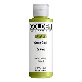 Golden Fluid Colores Acrílicos Oro Verde 118 ml