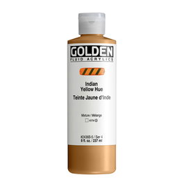Golden Fluid Acrylics Indio Amarillo 237 ml