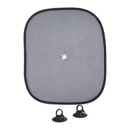 All Ride Lot de 2 parasols noirs 36 x 44 cm avec ventouses centrales