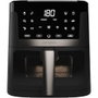 Aiwa Freidora à Air Chukuma 1800 W 7 L, Friteuse Digitale sans Huile, 12 Programmes, AutoClean, Noir