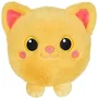 Gipsy Toys Peluche Moko Maru Kitty - Jaune moutarde - 12 cm
