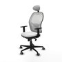 Piqueras y Crespo Chaise de Bureau Jorquera 1D036G1 Blanc