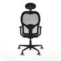 Piqueras y Crespo Chaise de Bureau Jorquera 1D036G1 Blanc