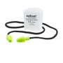 Wolfcraft 4962000 Bouchons d'oreilles réutilisables avec cordon et étui CE, atténuation 33 dB, protection auditive EPI