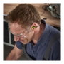 Wolfcraft 4962000 Bouchons d'oreilles réutilisables avec cordon et étui CE, atténuation 33 dB, protection auditive EPI