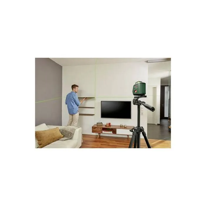 Bosch PLL 360-15G - Niveau laser avec trépied TT 120, pince MM3, housse et batterie Li-ion Bosch PLL 360-15G - Niveau laser avec trépied TT 120, pince MM3, housse et batterie Li-ion
