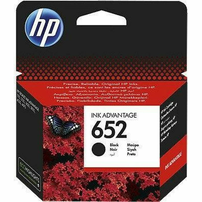 HP 652 Noir Cartouche d'encre originale Ink Advantage HP 652 Noir Cartouche d'encre originale Ink Advantage