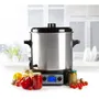 DOMO Stérilisateur de bocaux DO42325PC - 27 litres, 2000 W, en acier inoxydable, pour 14 à 18 bocaux