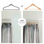 ORYX Percha Oryx Terciopelo 445 mm (Pack 10p)