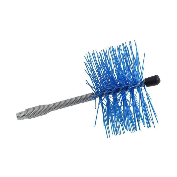WOLFPACK LINEA PROFESIONAL Hérisson de ramonage en nylon axe flexible 100 mm