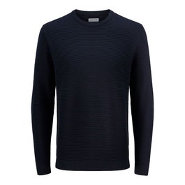 Sweat sans capuche homme Jack & Jones Jjotto Knit Crew Neck Sky Blue marine XS