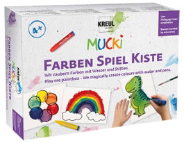 Kreul Kit de peinture MUCKI Play me paintbox Création de couleurs avec de l'eau