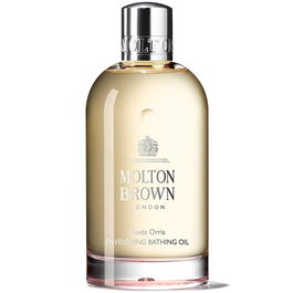 Molton Brown - Huile de bain hydratante Suede Orris, 200 ml - Parfum femme, pour le corps