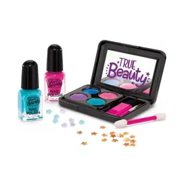 Crazart Lexibook - Mallette de beauté complète pour enfants avec maquillage, kit ongles et accessoires professionnels