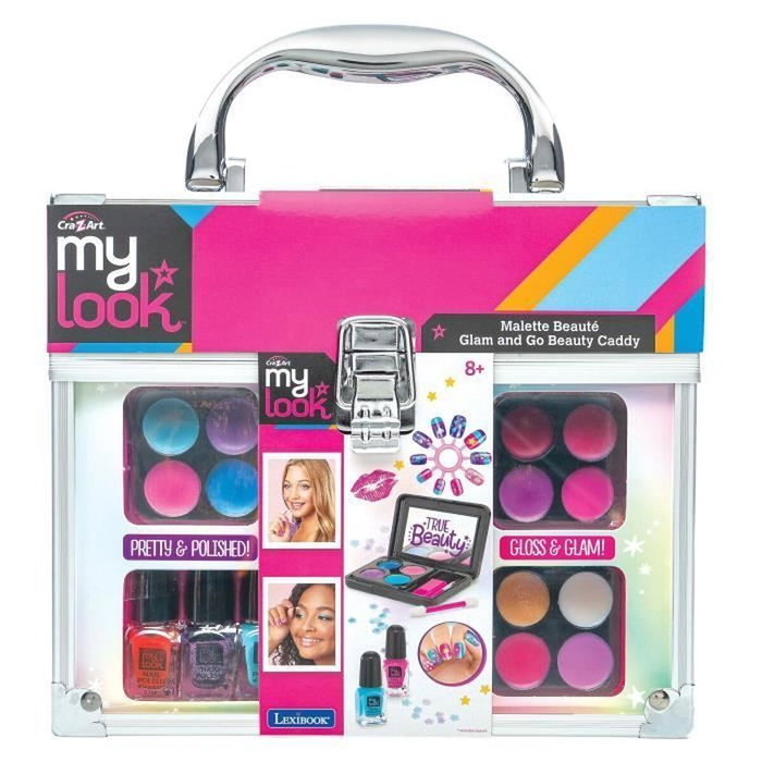 Lexibook Mallette de beauté Cra-Z Glam and Go Rose Lexibook Mallette de beauté Cra-Z Glam and Go Rose