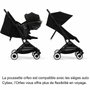 Cybex Gold Orfeo - Poussette de voyage ultra compacte Magic Black