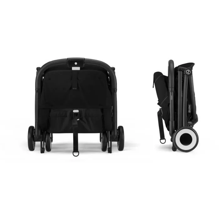Cybex Poussette Orfeo - Ultra compacte et confortable, 4 roues, Magic Black - Pliable d'une main, pour voyage en avion, jusqu'à 4 ans (22 kg) Cybex Poussette Orfeo - Ultra compacte et confortable, 4 roues, Magic Black - Pliable d'une main, pour voyage en avion, jusqu'à 4 ans (22 kg)
