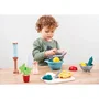 Ecoiffier 1679 Coffret Salé - Ensemble de Soupe pour Enfant - Jeu d'Imitation Nourriture pour Apprendre à Manger Sainement
