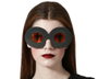 Atosa Lunettes Monstre avec Yeux de Reptile Orange