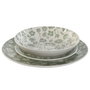 Home ESPRIT Service de Vaisselle ESPRIT Blanc Vert Porcelaine Floral 18 Pièces