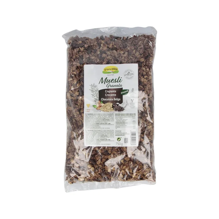 GRANOVITA Muesli croustillant au chocolat 750g GRANOVITA Muesli croustillant au chocolat 750g
