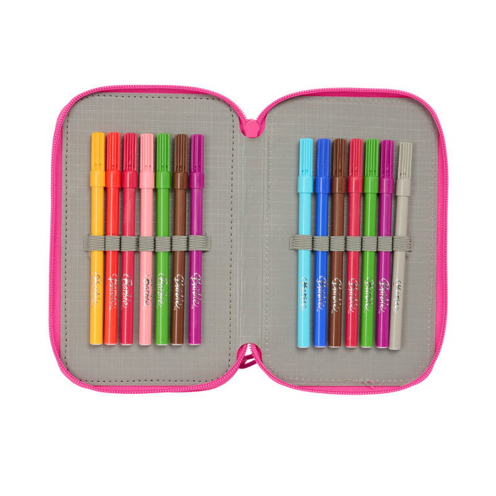 Fourre-tout Barbie Multicouleur 12,5 x 19,5 x 5,5 cm 37 Pièces Fourre-tout Barbie Multicouleur 12,5 x 19,5 x 5,5 cm 37 Pièces