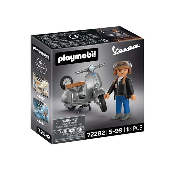 PLAYMOBIL Vespa 80ème Anniversaire : Style Original
