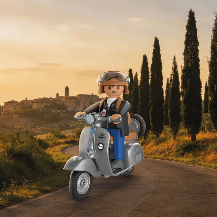 PLAYMOBIL Vespa 80ème Anniversaire : Style Original