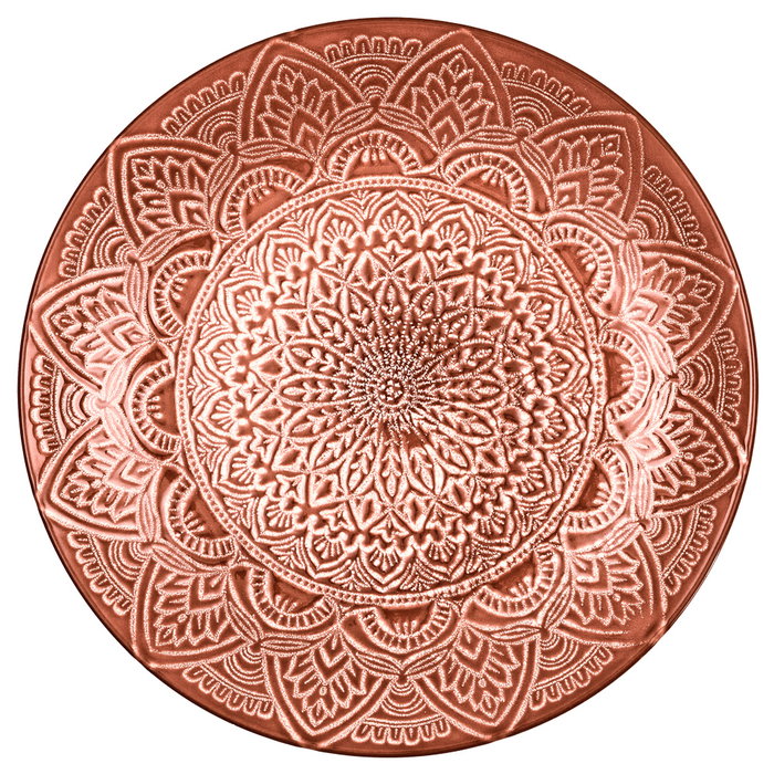 Home Deco Factory Plat plat Mirage Terracota 27 cm Home Deco Factory Plat plat Mirage Terracota 27 cm