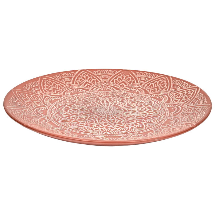 Home Deco Factory Plat plat Mirage Terracota 27 cm Home Deco Factory Plat plat Mirage Terracota 27 cm