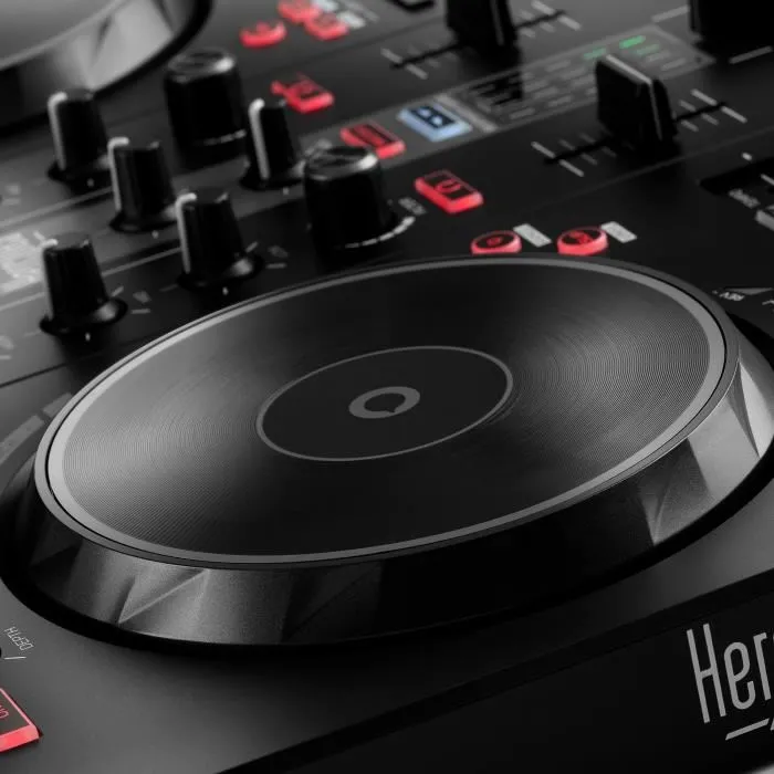Hercules DJControl Inpulse 300 MK2 Contrôleur DJ USB 2 voies 16 pads Carte son intégrée