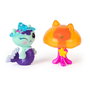 Spin Master - Pack de 2 figurines Aquarium La Casa de Gabby 6074329 - MerCat et Kitty Jellyfish avec accessoires - Version multilingue - À partir de 3 ans