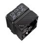 Hiditec DC40 PRO PWM Black avec double ventilateur 120 mm