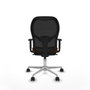 Piqueras y Crespo Chaise de Bureau 1D086N0 Marron Noir