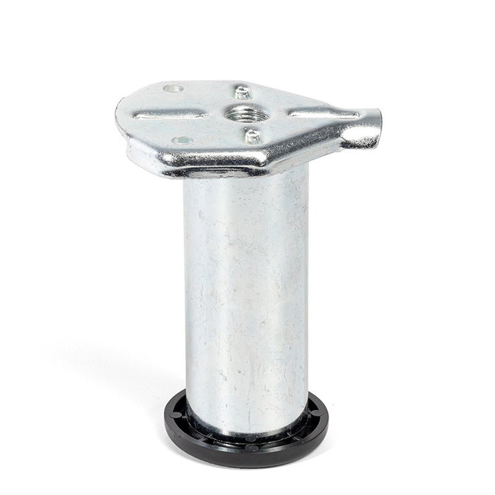 CAMAR Pied Nivelador Zmk/Abs 308 H80 80mm Zamak ABS Gris Métallique CAMAR Pied Nivelador Zmk/Abs 308 H80 80mm Zamak ABS Gris Métallique