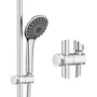 Grohe 26403002 Colonne de douche thermostatique Vitalio Joy 260 avec tête de douche 260mm, douchette 3 jets, chromé