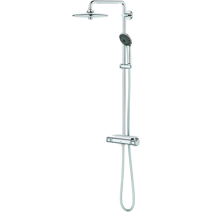 Grohe Vitalio Joy Colonne de douche avec mitigeur thermostatique, tête 260 mm, chromé Grohe Vitalio Joy Colonne de douche avec mitigeur thermostatique, tête 260 mm, chromé
