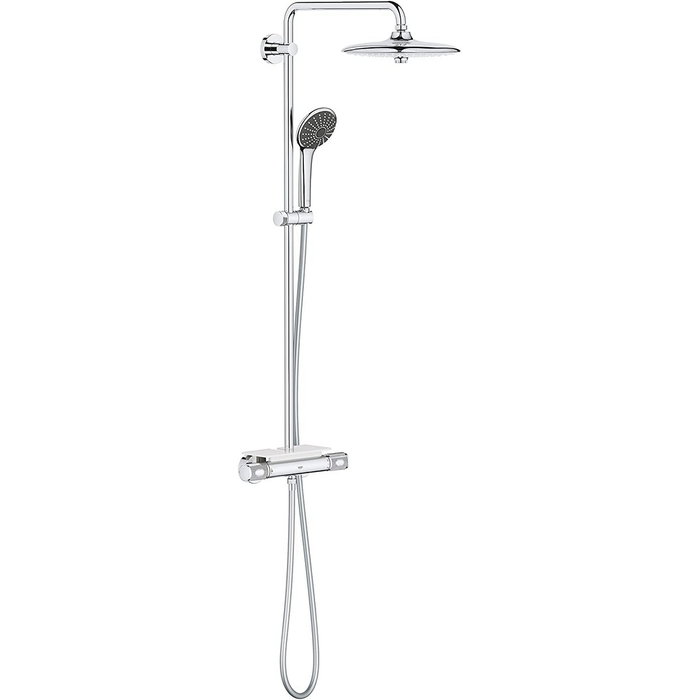 Grohe Vitalio Joy Colonne de douche avec mitigeur thermostatique, tête 260 mm, chromé Grohe Vitalio Joy Colonne de douche avec mitigeur thermostatique, tête 260 mm, chromé