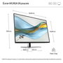 HP Moniteur HP Series 5 Pro 24" WUXGA (100 Hz, sRGB 100%, sans bords 3 côtés, réglage hauteur/inclinaison) - HP 524pn - Sans PVC et matériaux recyclés