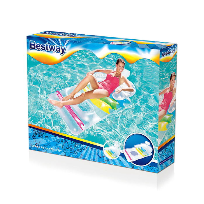 Bestway Fauteuil Gonflable Pieds Rafraîchissants 165x89cm Plage et Piscine 43011 Bestway Fauteuil Gonflable Pieds Rafraîchissants 165x89cm Plage et Piscine 43011