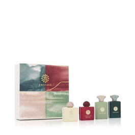 Amouage Set Renaissance - Coffret de 4 parfums Eau de Parfum : Enclave et Meander pour Hommes (2x7.5 ml) + Crimson Rocks et Ashore pour Femmes (2x7.5 ml)