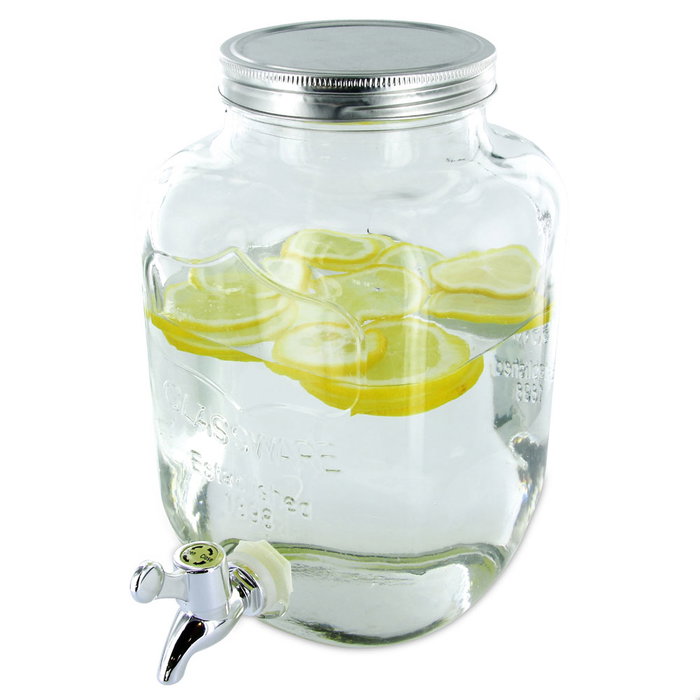 Home Deco Factory Dispenseur de boisson en cristal 4 L Home Deco Factory Dispenseur de boisson en cristal 4 L