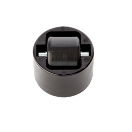 POTTKER Roue pivotante à encastrer Ø25mm noire en plastique