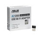 Asus USB-AC53 Nano - Adaptateur Wi-Fi USB Nano 802.11ac Dual-Band 5 GHz/2.4 GHz (867 Mbps/300 Mbps) avec MU-MIMO, pour Streaming 4K et Gaming, Noir